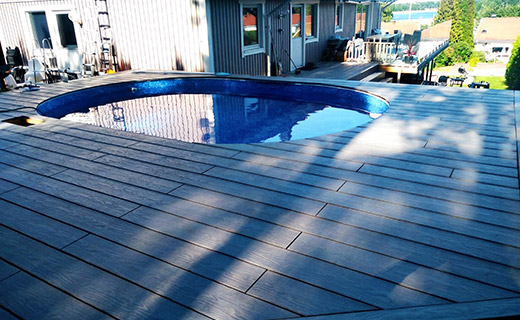 防腐蚀的木塑复合材料