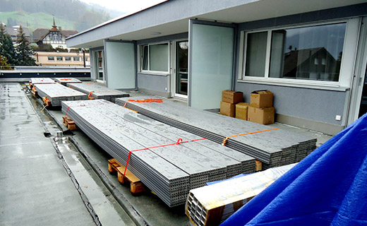 环保可定制的木塑复建筑材料